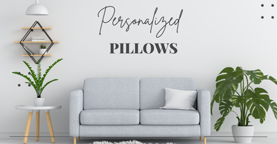 Personalized Pillows bring personality into the home ❤️