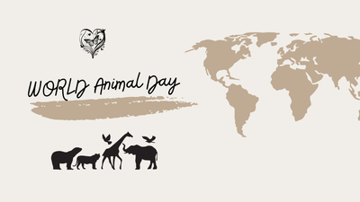 Celebrate World Animal Day: Honoring Our Furry, Four-Legged Friends 🐾