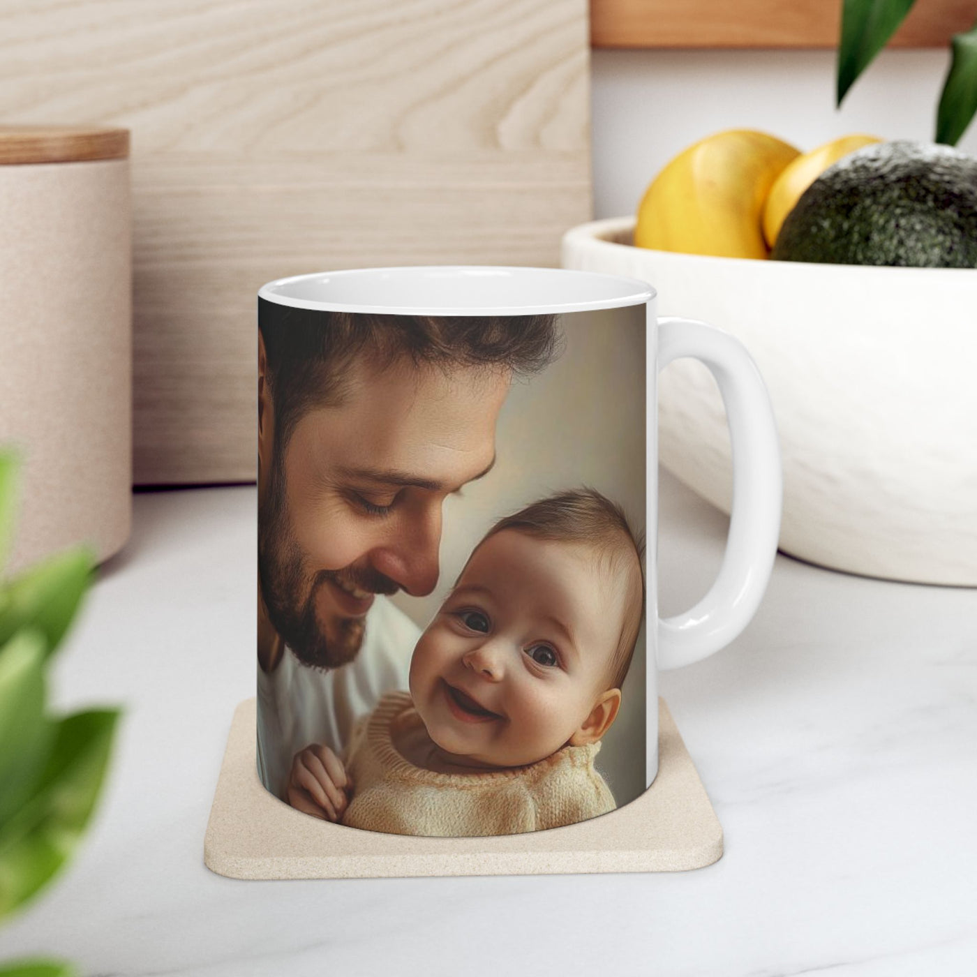 Custom Coffee Mug, Photo Mug x 1 Photo