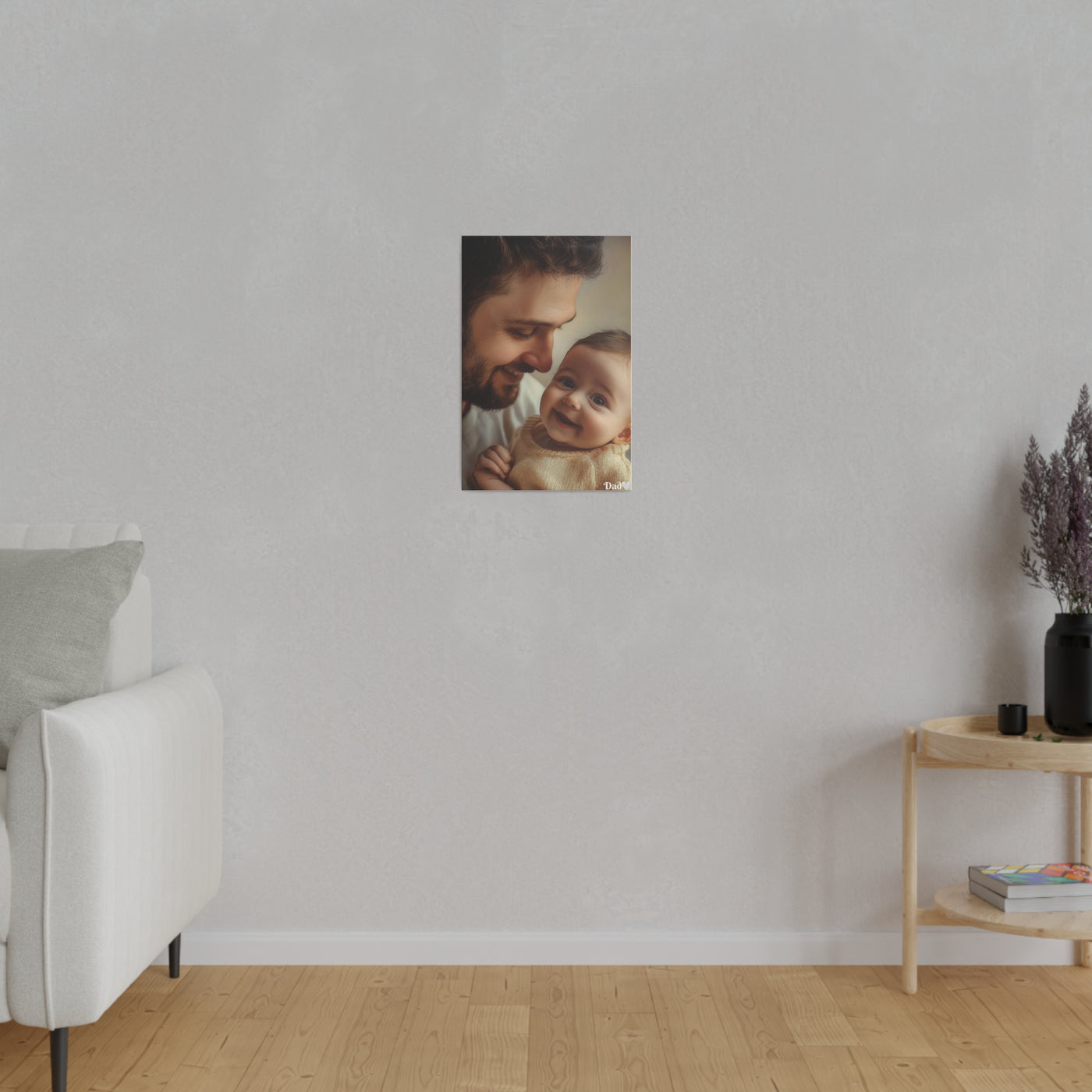 Canvas Photo Print, Dad Gift