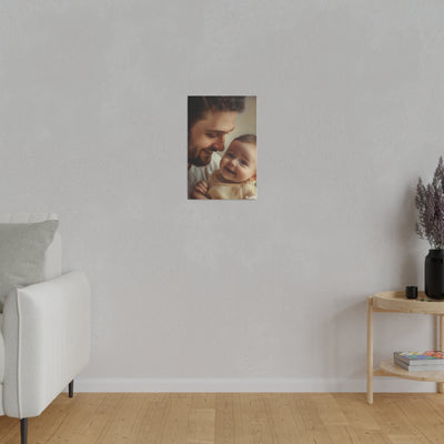 Canvas Photo Print, Dad Gift