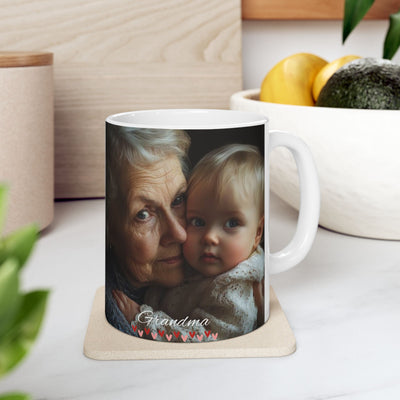 Custom Mug, Photo Mug, Grandma Gift