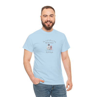 Personalized Tshirt, First Fathers Dad Gift