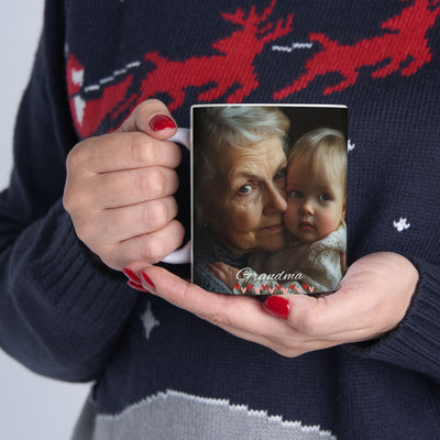Custom Mug, Photo Mug, Grandma Gift
