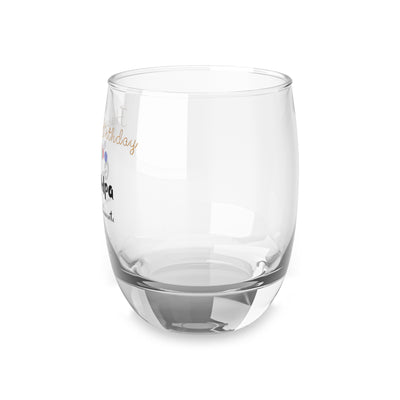 Whiskey Glass Grandpa with Names - Happy Birthday