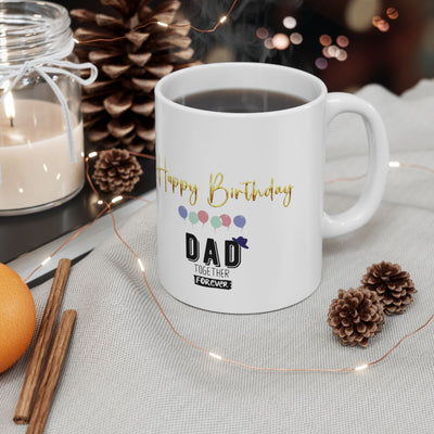 Happy Birthday Mug Gift, Dad Gift