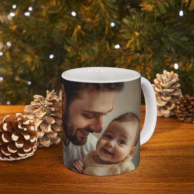Custom Coffee Mug, Photo Mug x 1 Photo