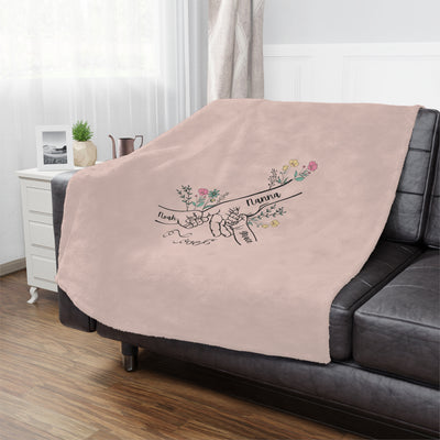 Personalized Blanket, Nanna Gift