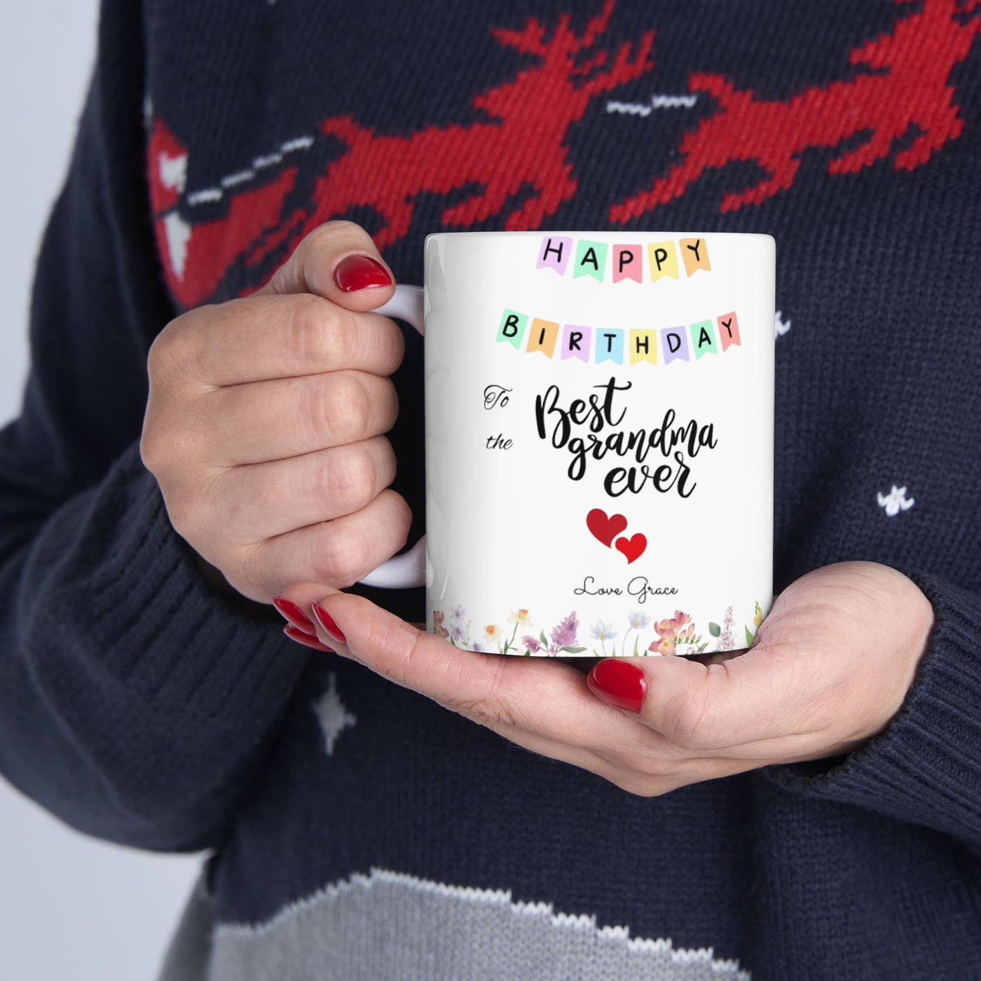 Custom Mug, Personalized Mug, Grandma gift
