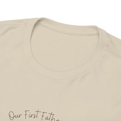 Personalized Tshirt, First Fathers Dad Gift