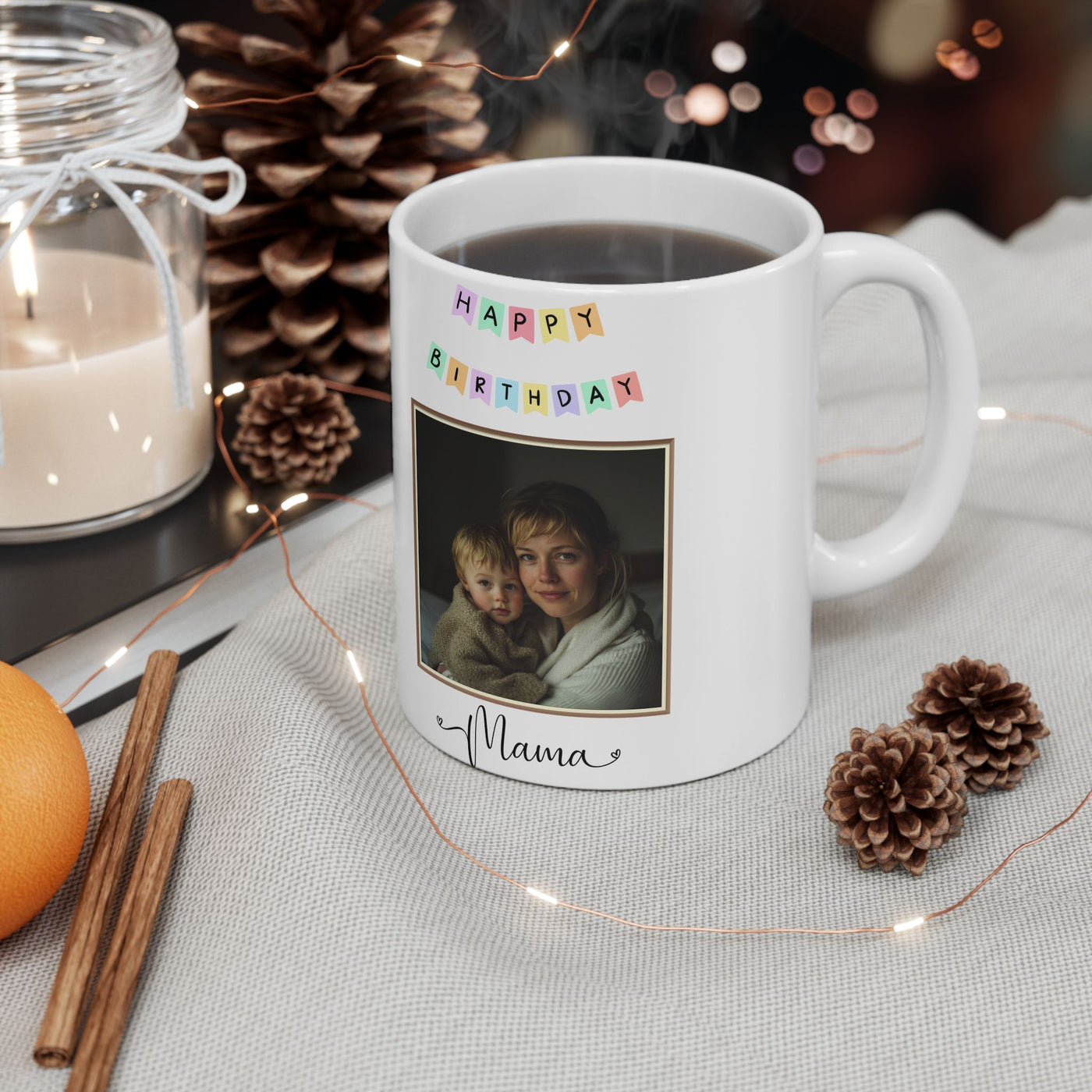 Photo Mug, Happy Birthday Gift