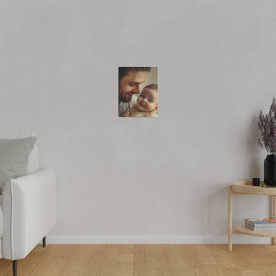 Canvas Photo Print, Dad Gift
