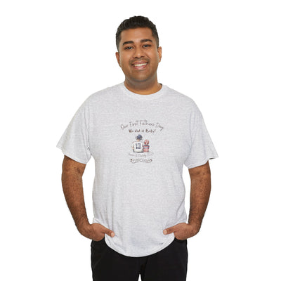 Personalized Tshirt, First Fathers Dad Gift