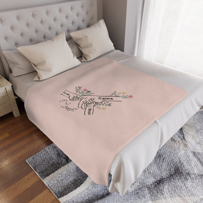 Personalized Blanket, Nanna Gift