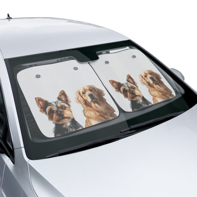 Custom Car Sun Shade, Custom Pet Gift