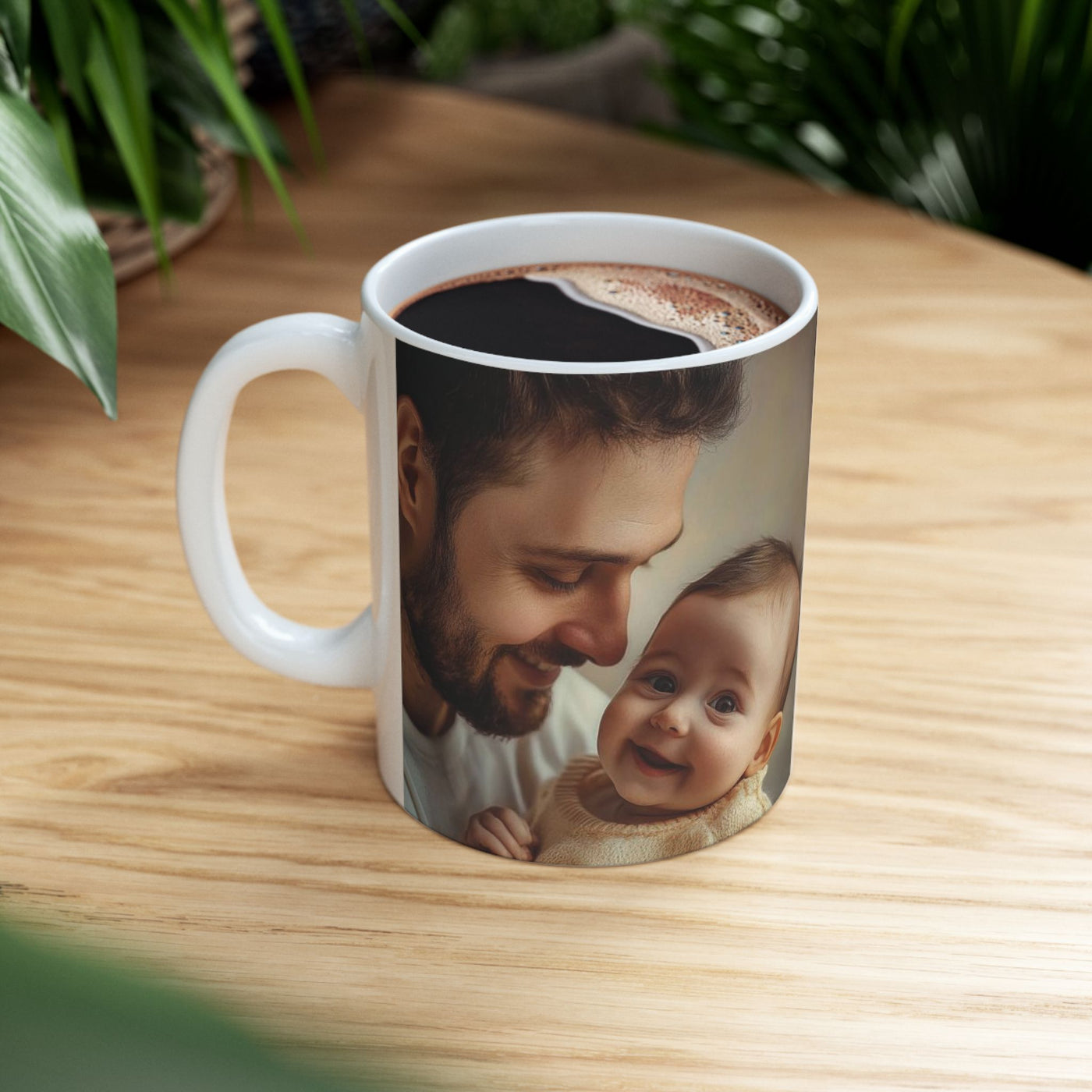 Custom Coffee Mug, Photo Mug x 1 Photo
