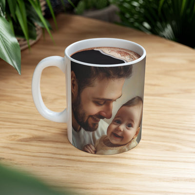 Custom Coffee Mug, Photo Mug x 1 Photo