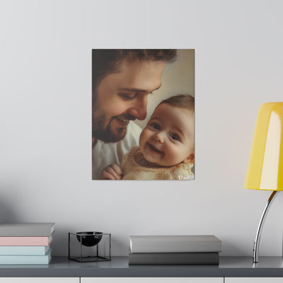 Canvas Photo Print, Dad Gift