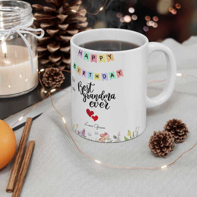Custom Mug, Personalized Mug, Grandma gift