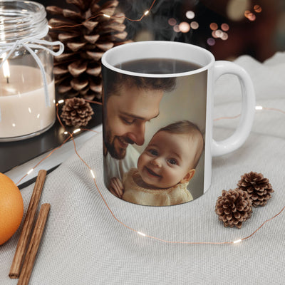 Custom Coffee Mug, Photo Mug x 1 Photo