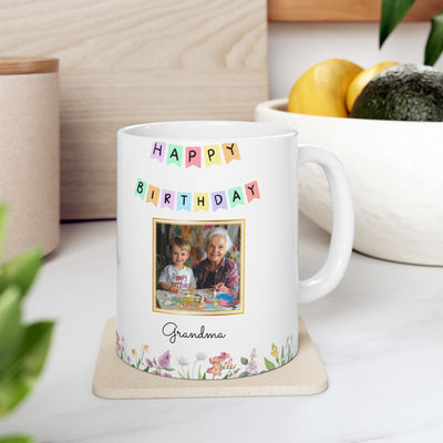Custom Mug, Personalized Mug, Grandma Gift