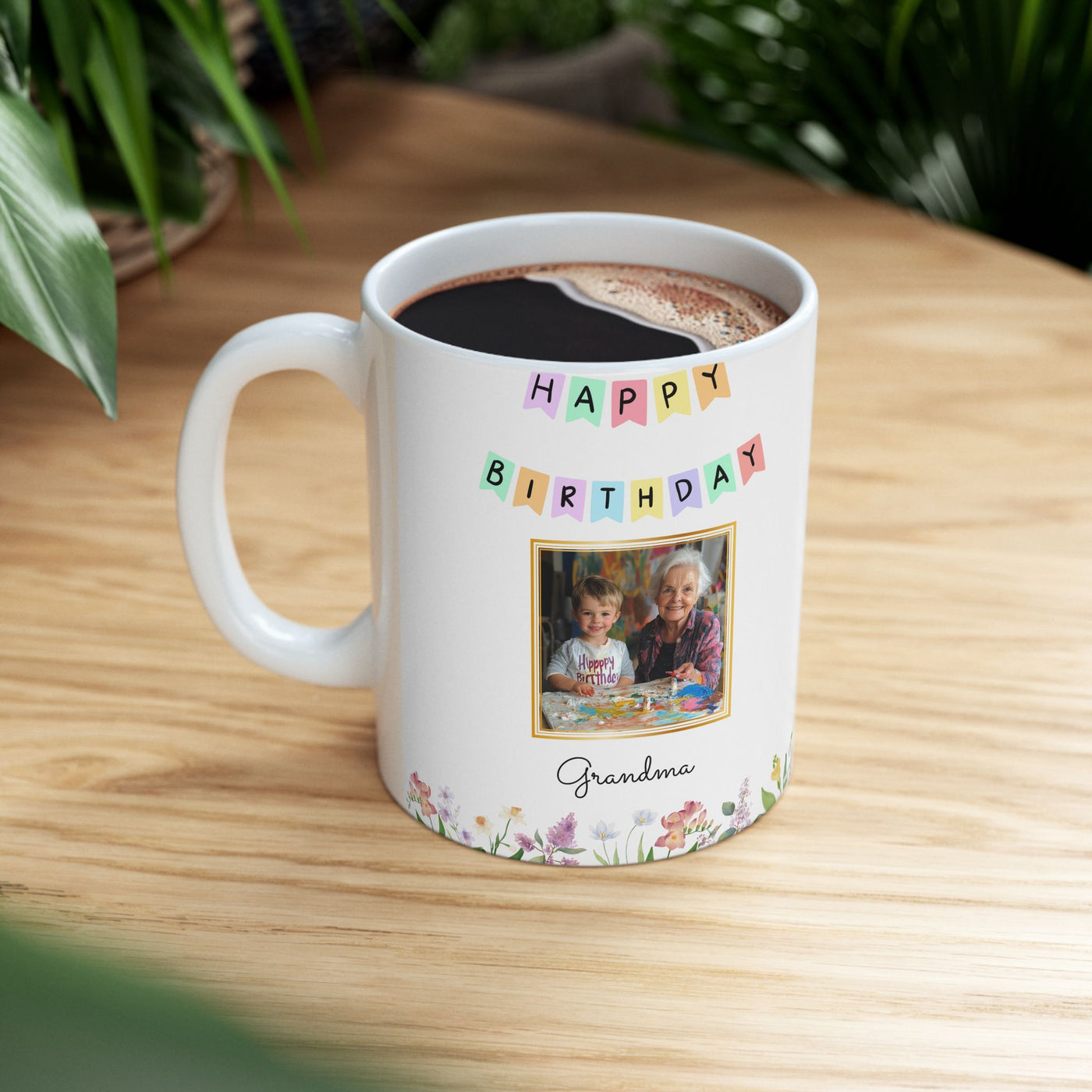 Custom Mug, Personalized Mug, Grandma Gift