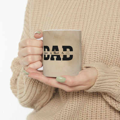 Custom Coffee Mug, Dad Gift