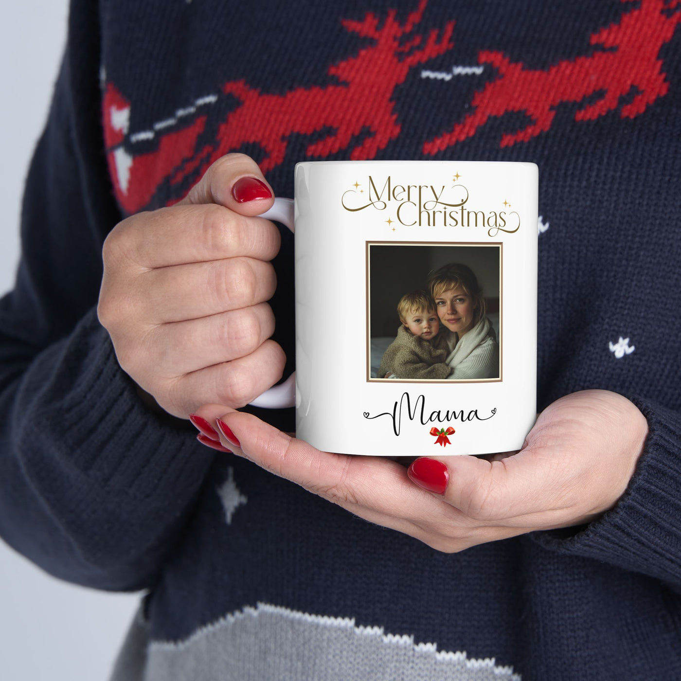 Photo Mug, Happy Christmas Gift