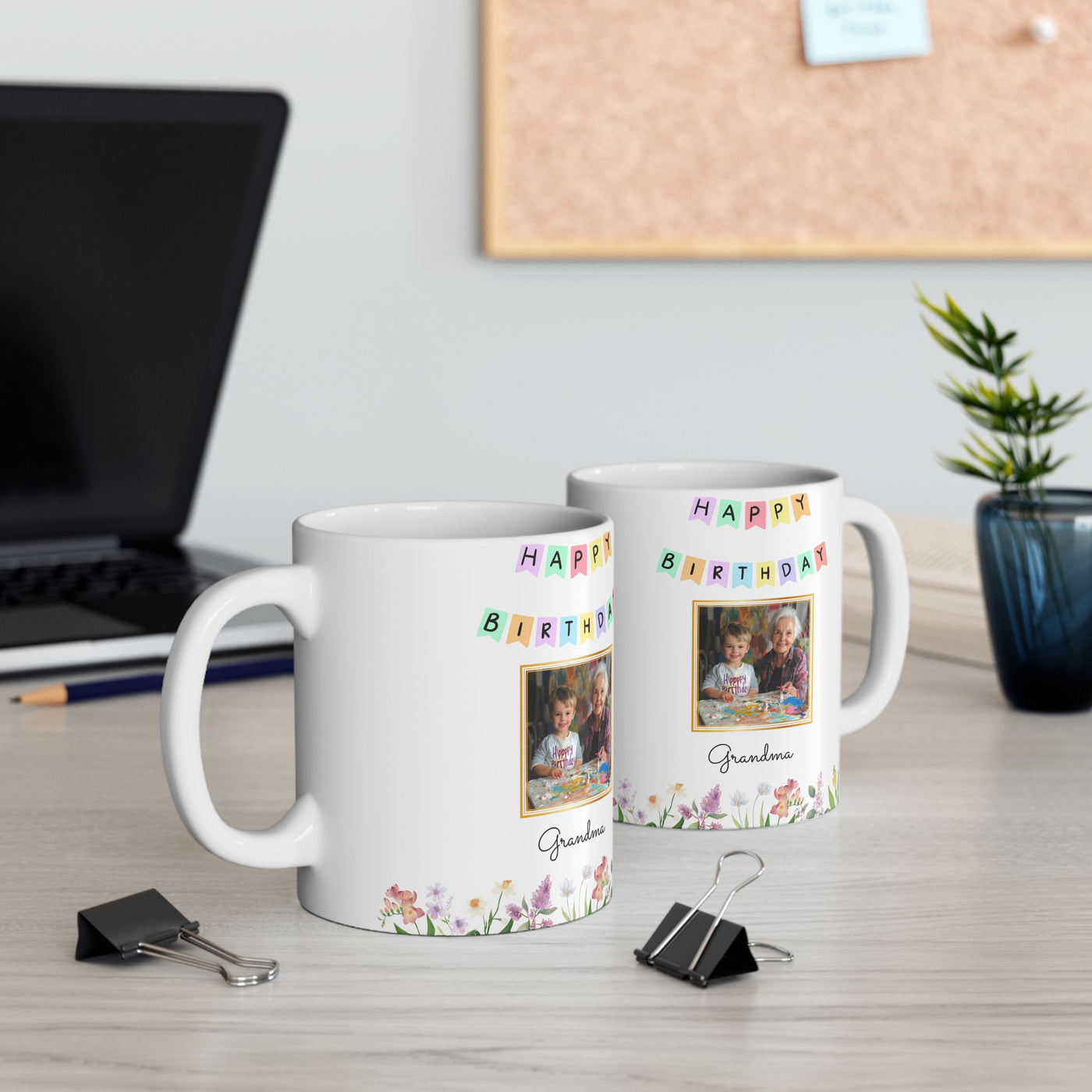 Custom Mug, Personalized Mug, Grandma Gift