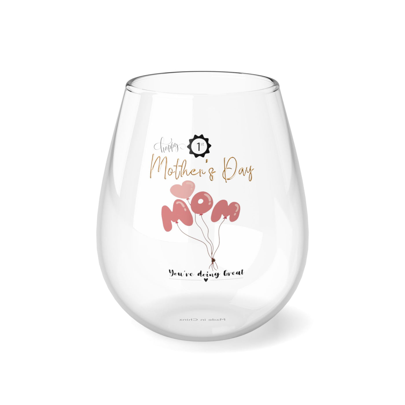 First Mothers Day Gift, Glass Gift