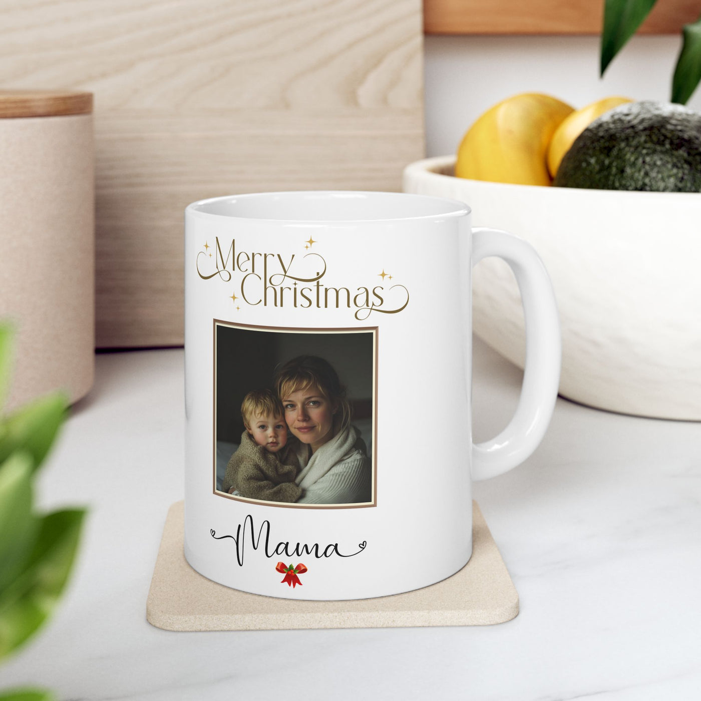 Photo Mug, Happy Christmas Gift