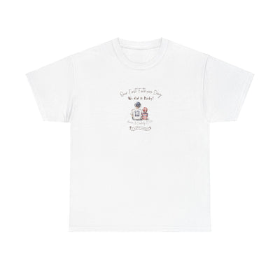 Personalized Tshirt, First Fathers Dad Gift