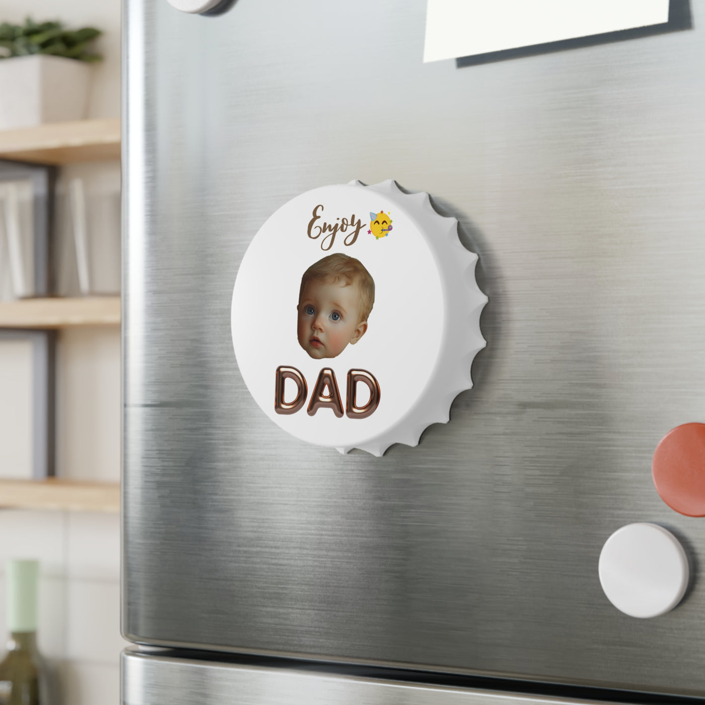Custom Bottle Opener, Dad Gift