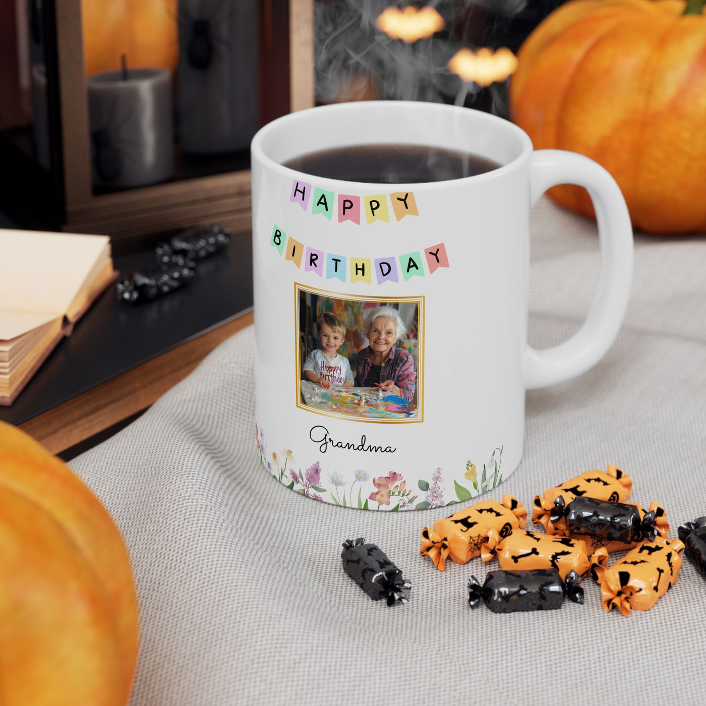 Custom Mug, Personalized Mug, Grandma Gift