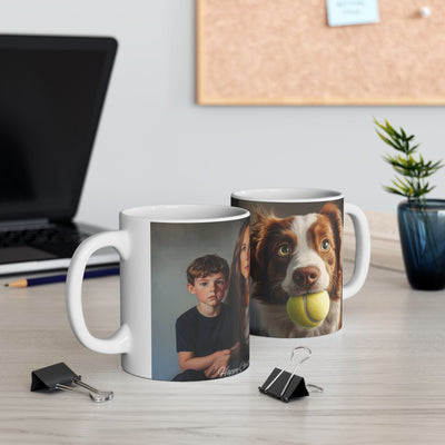 Photo Mug Gift x 2 Photos