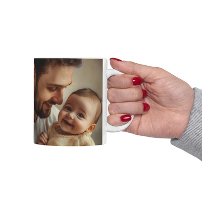 Custom Coffee Mug, Photo Mug x 1 Photo