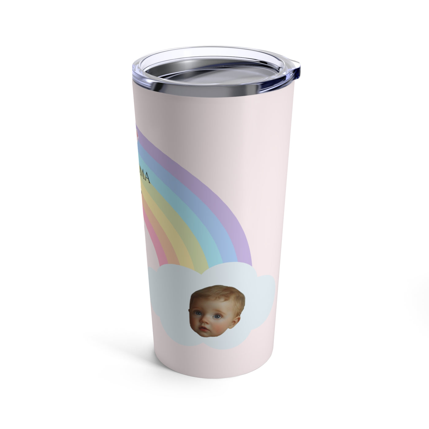 Personalized Photo Grandma Tumbler Gift 20 oz