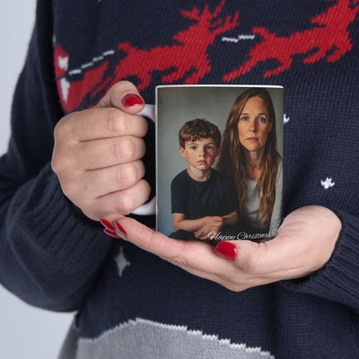 Photo Mug Gift x 2 Photos