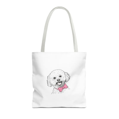 Poodle Tote Bag