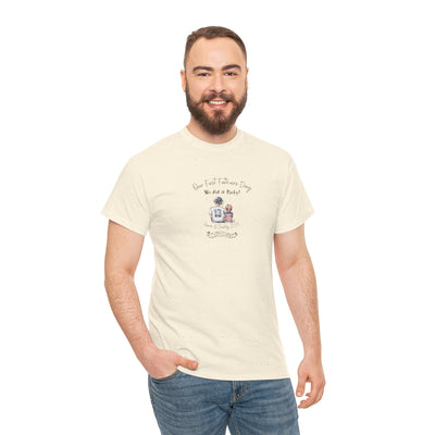 Personalized Tshirt, First Fathers Dad Gift