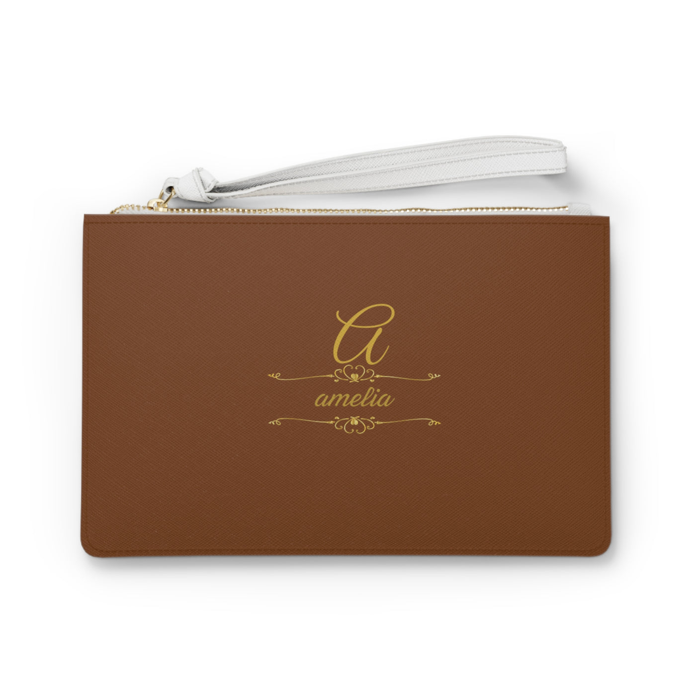 Personalized Clutch Bag, Custom Makeup Bag
