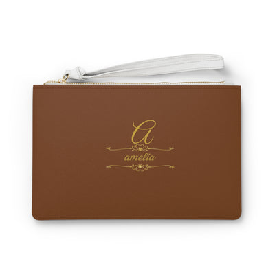 Personalized Clutch Bag, Custom Makeup Bag
