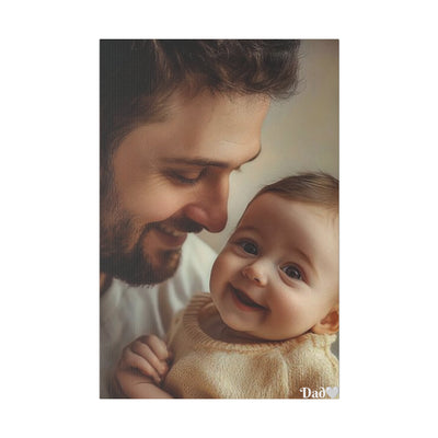 Canvas Photo Print, Dad Gift