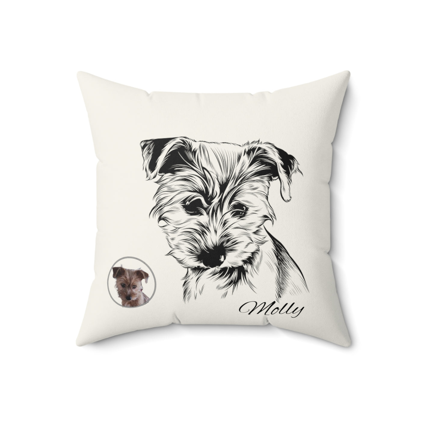 Custom Dog Pillow, Personalized Dog Pillow