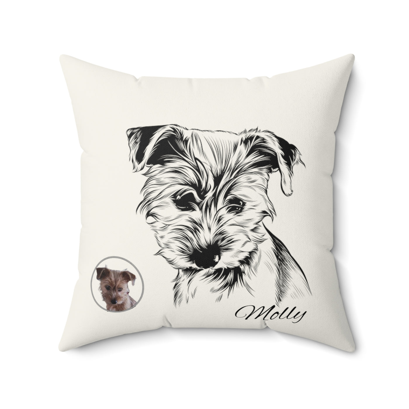 Custom Dog Pillow, Personalized Dog Pillow