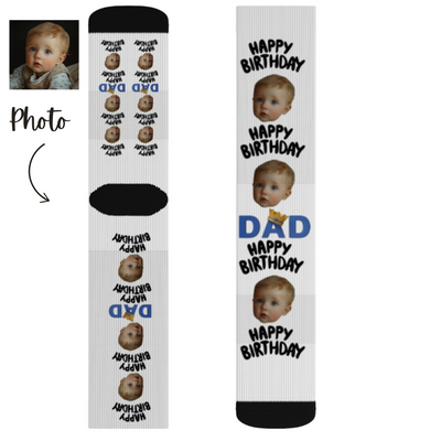 Custom Socks, Personalized Socks Dad Gift1