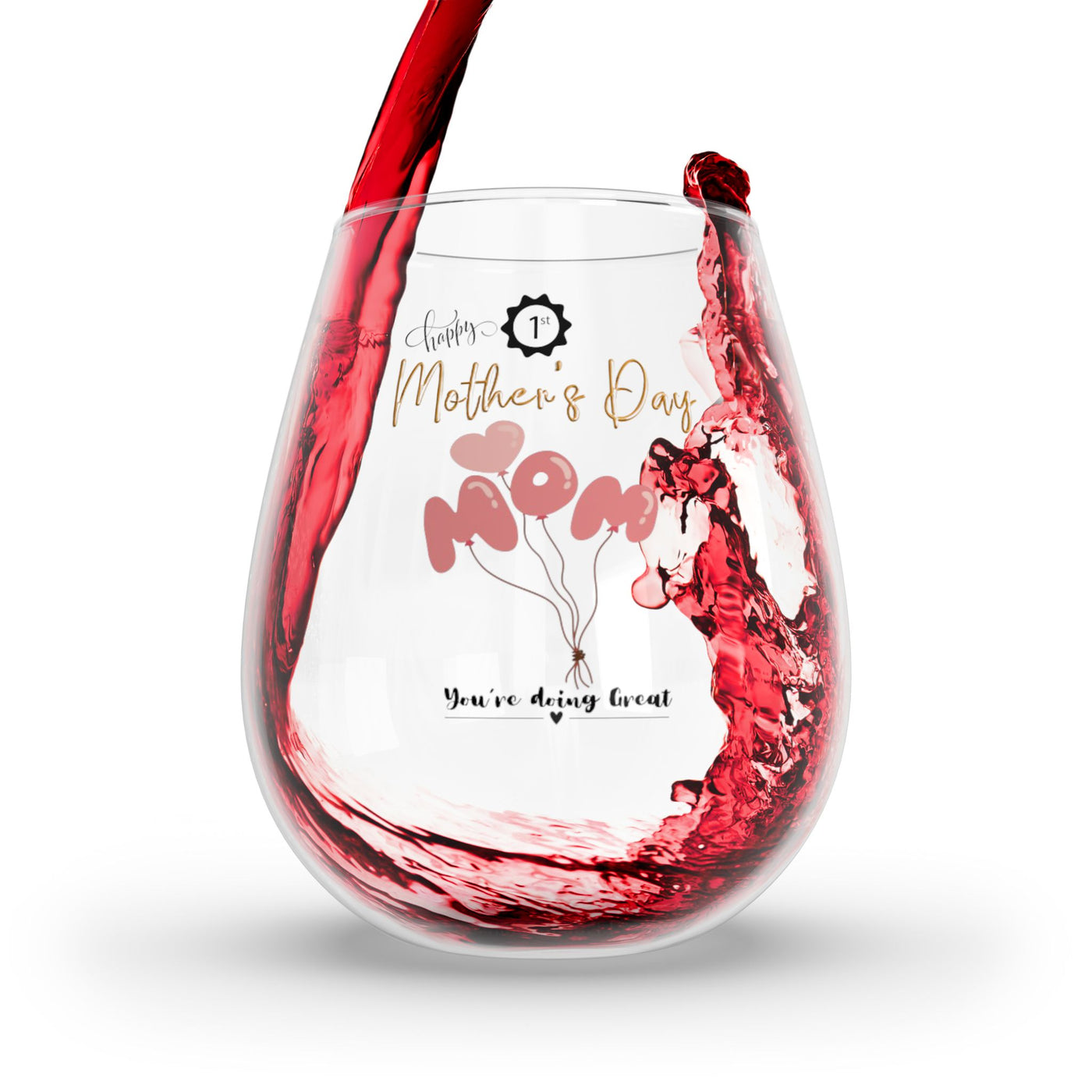 First Mothers Day Gift, Glass Gift