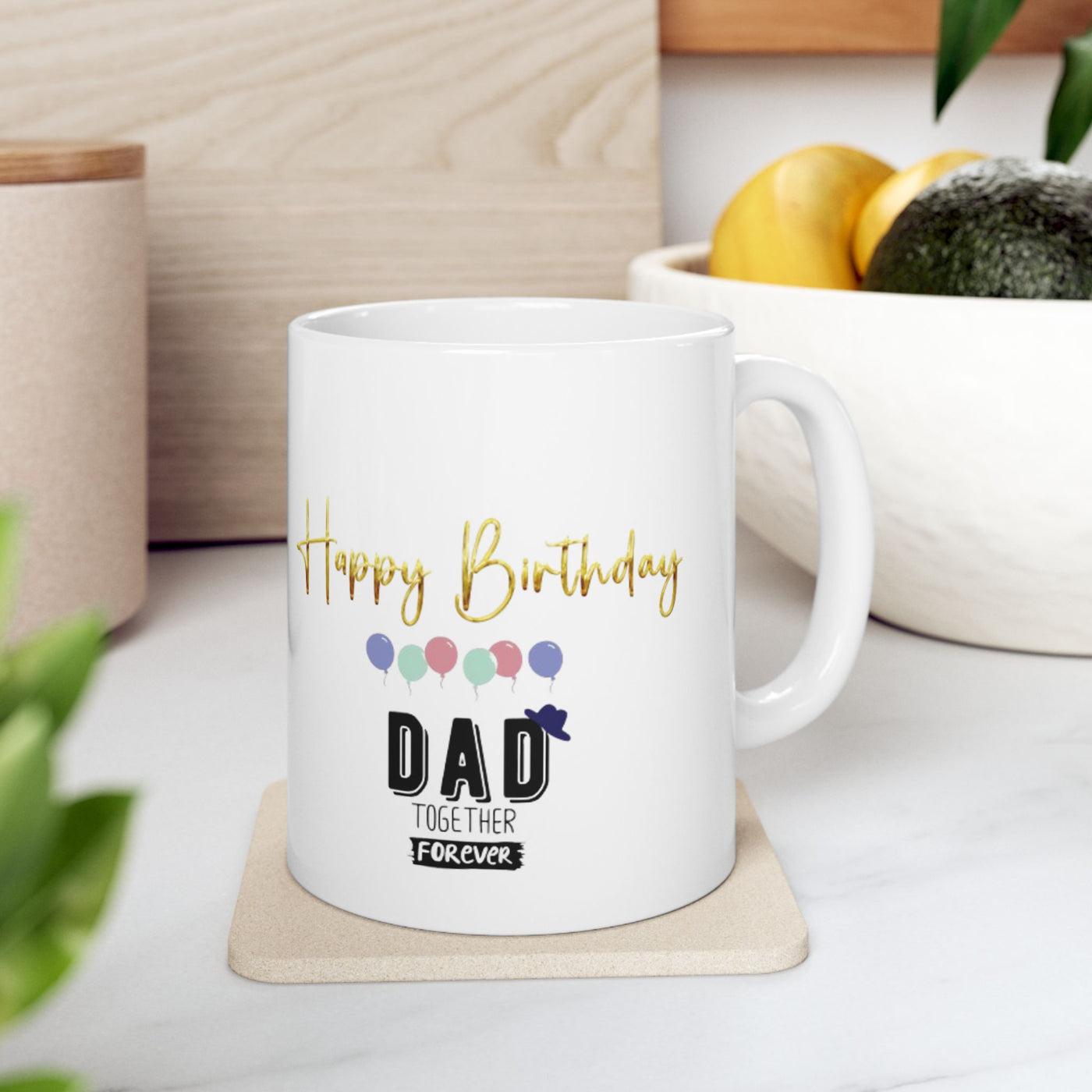 Happy Birthday Mug Gift, Dad Gift