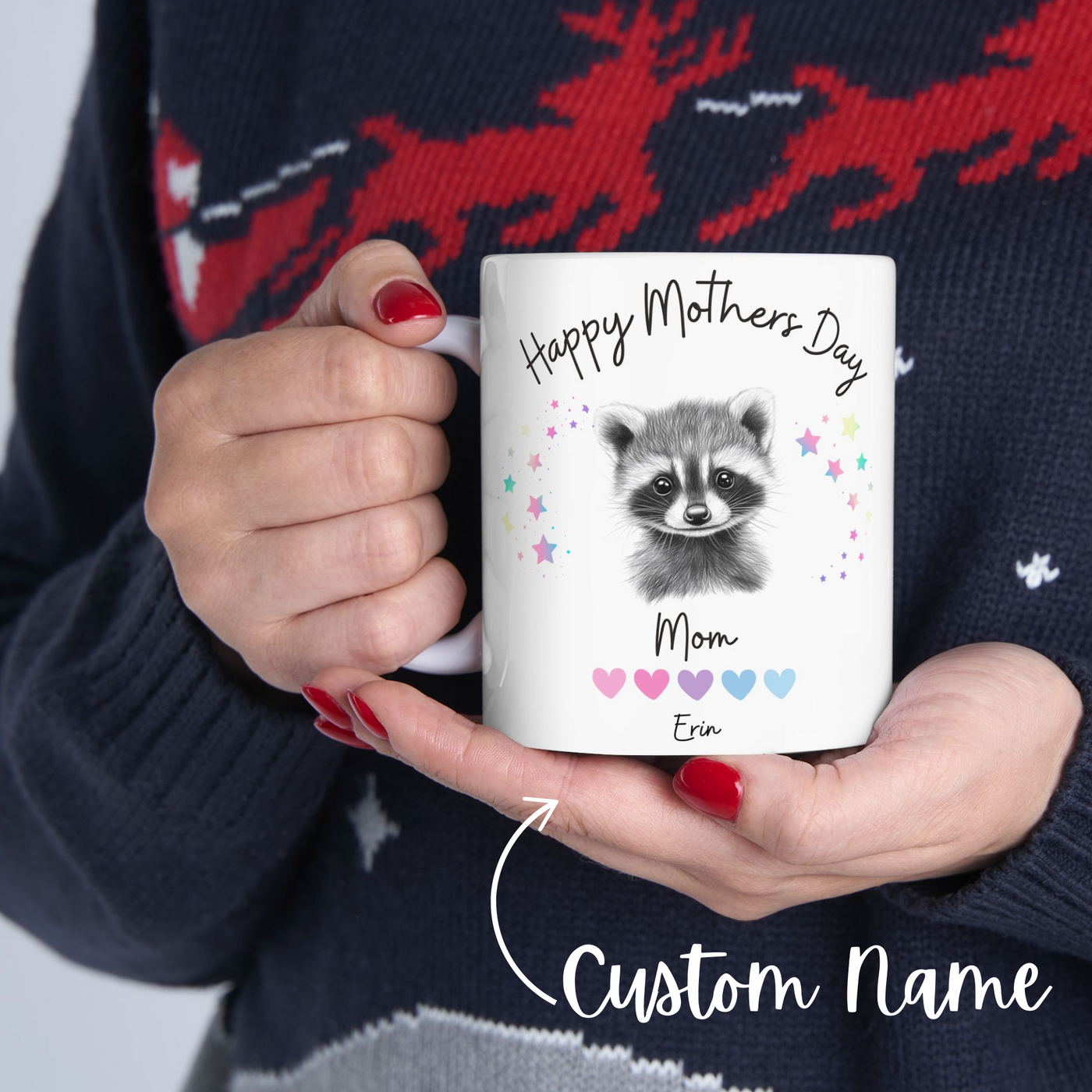 Mom Birthday Gift, Custom Coffee Mug4