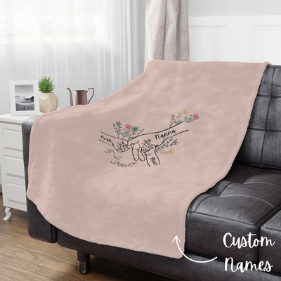 Personalized Blanket, Nanna Gift
